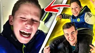 HIJ VIEL VAN DE TRAP AF! (ALWEER)