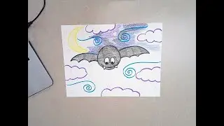 Kindergarten Bat ( Halloween)