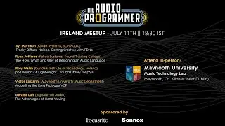 Audio Programmer Virtual Meetup - July 11th @ 