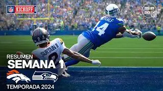 Denver Broncos vs. Seattle Seahawks | Semana 1 - NFL 2024 | Highlights Resumen en español