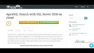 Ready SQL Tool ApexSQL Search on Windows 2016 Deploy on Azure , AWS and Google Cloud Platform.