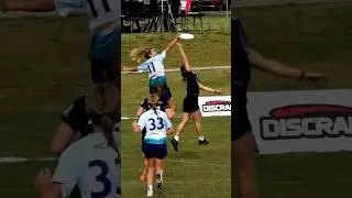 Caroline Stone to Kennedy McCarthy for the goal at the 2023 USA Ultimate D-I College Championships!