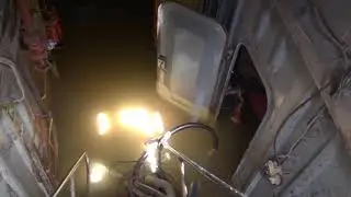 Авария Волго-Дона Успенский .Пробоина бака .