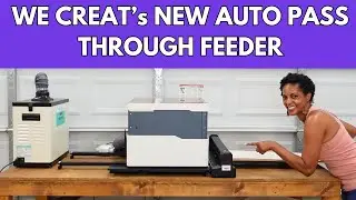 Go Bigger withThe Brand New Auto Pass Through Feeder! New From We Creat.  Full Set Up