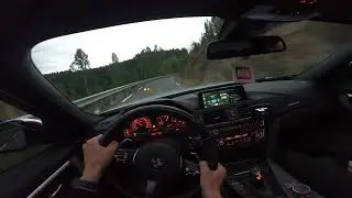 BMW F31 335d xDrive Stage 2 - Fast POV Mountain Run