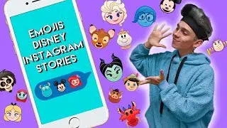 Emojis Disney para Instagram Stories