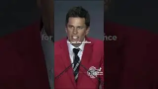 #Patriots Hall of Famer Tom Brady gave one of the best football speeches ever last night