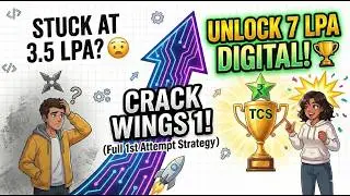 TCS Wings 1 Exam 2026: Pro Tips to Score 80%+ and Get Digital Hike