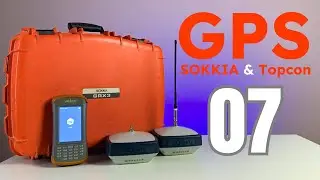 ربط الجهاز و العمل بطريقة الـ PPS - الدرس السابع -  دورة شرح الـ جي بي أس I GPS GNSS SOKKIA & Topcon