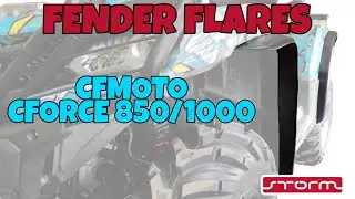 Установка расширителей арок CFMOTO X8HO MP0371 -- Fender flares for CFMOTO CFORCE 850/1000 MP0371
