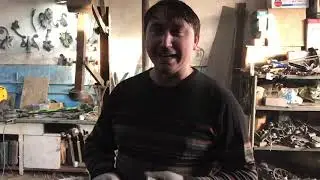 Ручная ковка листика опять!))