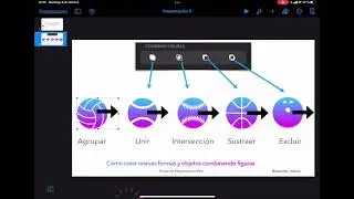Trucos de Keynote para iPad: combinación de figuras