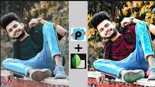 PicsArt dress colour chenging editing||background Editing snapseed+PicsArt#amezing photo editing