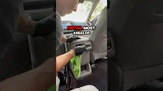 How I use LESS chemical than 99% of detailers #autodetailing #carcleaning #interiorcarcleaning