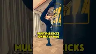 Multiple Kicks Training 💪 #shorts #wushu #combatsport #kungfu