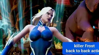 Killer Frost back to back action || injustice 2 mobile