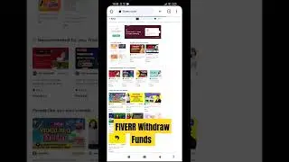How to Withdraw Fiverr Funds Using Mobile Phone 📱