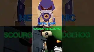 Metal Sonic Vs Scourge The Hedgehog (Metal Sonic/Scourge Edit) #edit #meme #Shorts