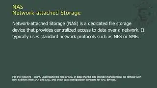 NAS - Network-attached Storage - Network+