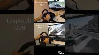 Logitech G29 vs Thrustmaster T150