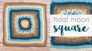 How To Crochet The Tidal Moon Square