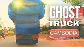Unbelievable: Mushroom-shaped Ghost Truck of Mysterious Cargo Takes Cambodia By Storm!