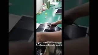 A great tool for remove polarizer of small size screens