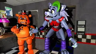 АНИМАТРОНИКИ ПУГАЮТ ОХРАННИКА ЛУЧШИЕ СЕРИИ FNAF COOP ► Garry's Mod