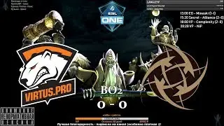 [RU] Virtus.pro vs. Ninjas in Pyjamas  - ESL One Hamburg 2018 BO2 by @pd4liver