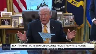 President Trump and Vice President JD Vance Participate in Signing Time, Mar. 16, 2026