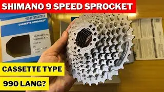 Unboxing Shimano 9 Speed cogs cassette sprocket HG200-9 11-36T ORIGINAL | Noris Bikeshop