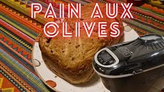 Préparer un pain aux olives avec la machine à pains Moulinex