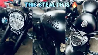 2025 Royal Enfield Classic 350 Stealth Black 🔥 | Hit or not ?