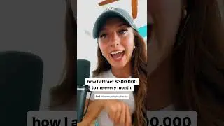I profit 60% of that $300k every month. Here’s how I attract that much money: