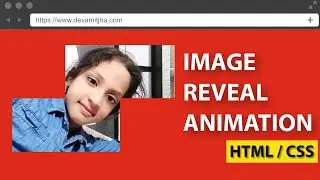CSS Image Reveal Animation Effect