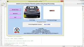 Matlab Code for Vehicle License Number Plate Recognition Using Image Processing