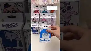 Let’s open sadness blind box! #insideout #insideout2 #diy #blindbox #paperdiy