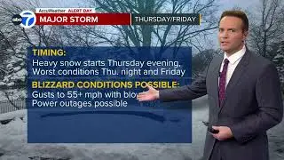 Massive snow storm barreling toward Chicago area