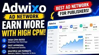 Adwixo Ad Network Review – Best CPM & High Earnings for Publishers