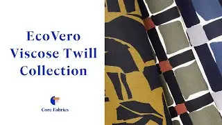 Deconstructed Prints: Soft Viscose Twill | Core Fabrics