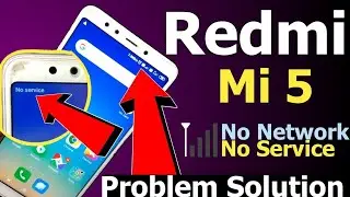 Mi Redmi note 5 no service emergency calls only problem  solution