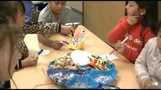 Art project make bunny robots