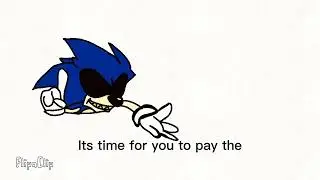 Sonic Exe test animation (первая анимация :/ )