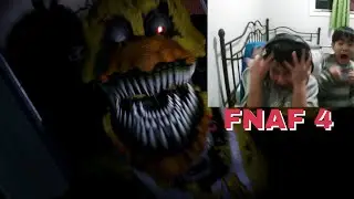 This Game Got Me So Scared | Five Night's At Freddy's 4 (Night 2 Failed)