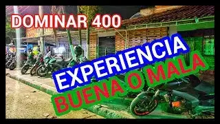🔥 Vale la pena la Dominar 400 / BUENA o MALA Experiencia - ChonTapas