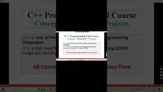 C++ Intro with OOP 