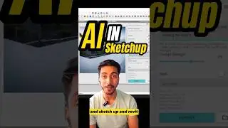 Ai rendering in Sketchup and Revit 