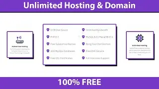 How to Get Free Hosting and Domain | Free domain and Hosting