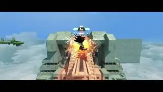 Chaos Island Act 1 over Sky Sanctuary Act 2 in Sonic Generations