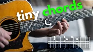 Beautiful "Tiny" Chords on Fingerstyle Guitar